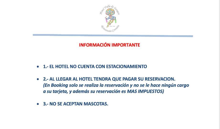 Hotel Valle De Oaxaca Екстер'єр фото
